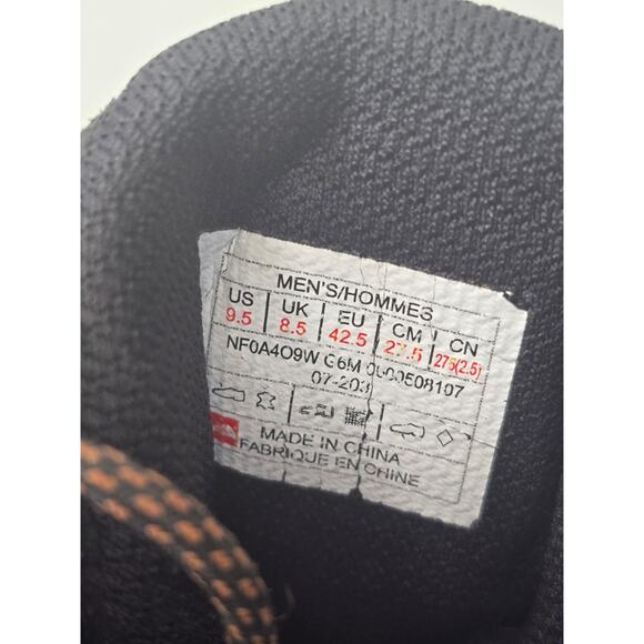 The North Face Men's Cradle DryVent Hiking Boots 9.5 Brown Waterproof Trail Work - Picture 5 of 13